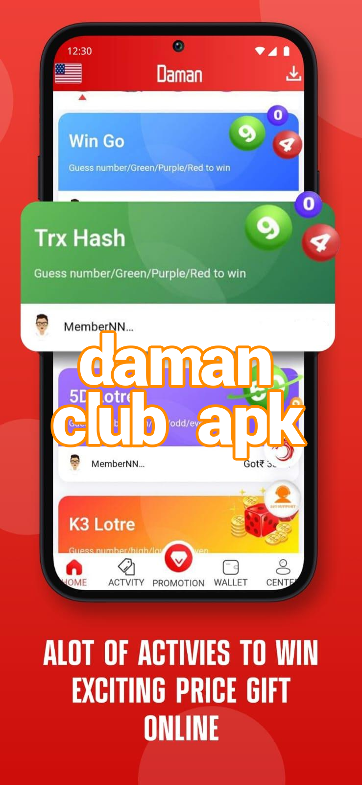 daman club apk Screenshots